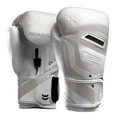 Hayabusa T3D Boxing Gloves – Ivory White | World's First 3D-Printed Boxing Gloves