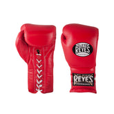 Cleto Reyes Traditional Training Gloves – Classic Red | Handcrafted Mexican Leather Lace-Up Boxing Gloves