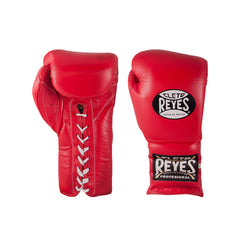 Cleto Reyes Traditional Training Gloves – Classic Red | Handcrafted Mexican Leather Lace-Up Boxing Gloves