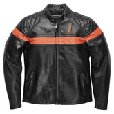 Harley-Davidson Victory Sweep Leather Jacket – Men's Motorcycle Jacket
