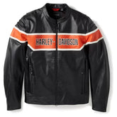Harley-Davidson Trenton Leather Riding Jacket – Men's Motorcycle Jacket