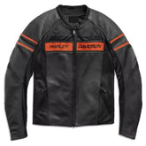 Harley-Davidson Racing Leather Motorcycle Jacket – Men's Riding Jacket