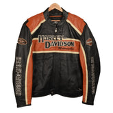 Harley-Davidson Motorcycle Racing Leather Jacket – Men's Riding Jacket