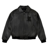 Avirex Iconic Leather Jacket – Men's Black American Flight Jacket
