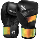 Hayabusa T3 Boxing Gloves – Black/Iridescent | Limited Edition Holographic Training Gloves
