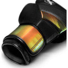 Hayabusa T3 Boxing Gloves – Black/Iridescent | Limited Edition Holographic Training Gloves