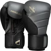 Hayabusa T3 Boxing Gloves – Charcoal/Black | Tactical Premium Training Gloves