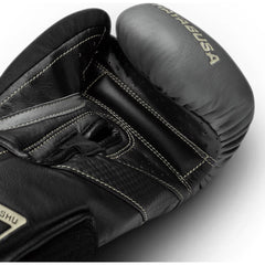 Hayabusa T3 Boxing Gloves – Charcoal/Black | Tactical Premium Training Gloves