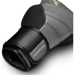 Hayabusa T3 Boxing Gloves – Charcoal/Black | Tactical Premium Training Gloves