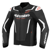 Alpinestars GP Force V2 Air Leather Motorcycle Jacket | Black/White/Red