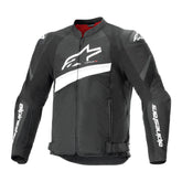 Alpinestars T-GP Plus Air Textile Motorcycle Jacket | Black/White