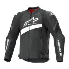 Alpinestars T-GP Plus Air Textile Motorcycle Jacket | Black/White