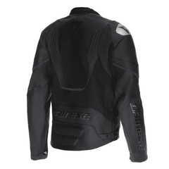 Dainese Racing 5 Men’s Leather Motorcycle Jacket Black with CE Armor