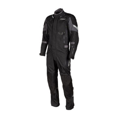 Klim Hardanger One-Piece Touring Motorcycle Suit – Black | 3-Layer GORE-TEX Pro Shell | D3O Level 1 Armor | 750D Cordura Overlays | 14 YKK Waterproof Vents | Adventure Touring Suit for Men