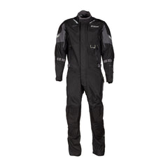 Klim Hardanger One-Piece Touring Motorcycle Suit – Black | 3-Layer GORE-TEX Pro Shell | D3O Level 1 Armor | 750D Cordura Overlays | 14 YKK Waterproof Vents | Adventure Touring Suit for Men