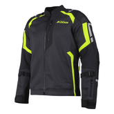 Klim Induction Pro Motorcycle Jacket Yellow Mesh Coat with CE Armor