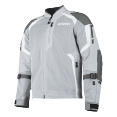 Klim Induction Pro Motorcycle Jacket White Mesh Coat with CE Armor
