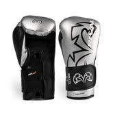Rival Evolution Sparring Gloves – Silver/Black | Premium Wrist Support