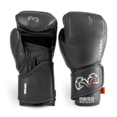 Rival RB50 Intelli-Shock Compact Bag Gloves – Dark Grey | D3O® Smart Impact Protection | Ergonomic Wrist Support | Premium Leather Boxing Gloves for Heavy Bag Training