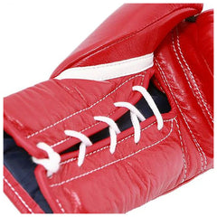 Winning MS-500 Professional Boxing Gloves – Red | Handcrafted Japanese Lace-Up Training & Sparring Gloves Since 1937