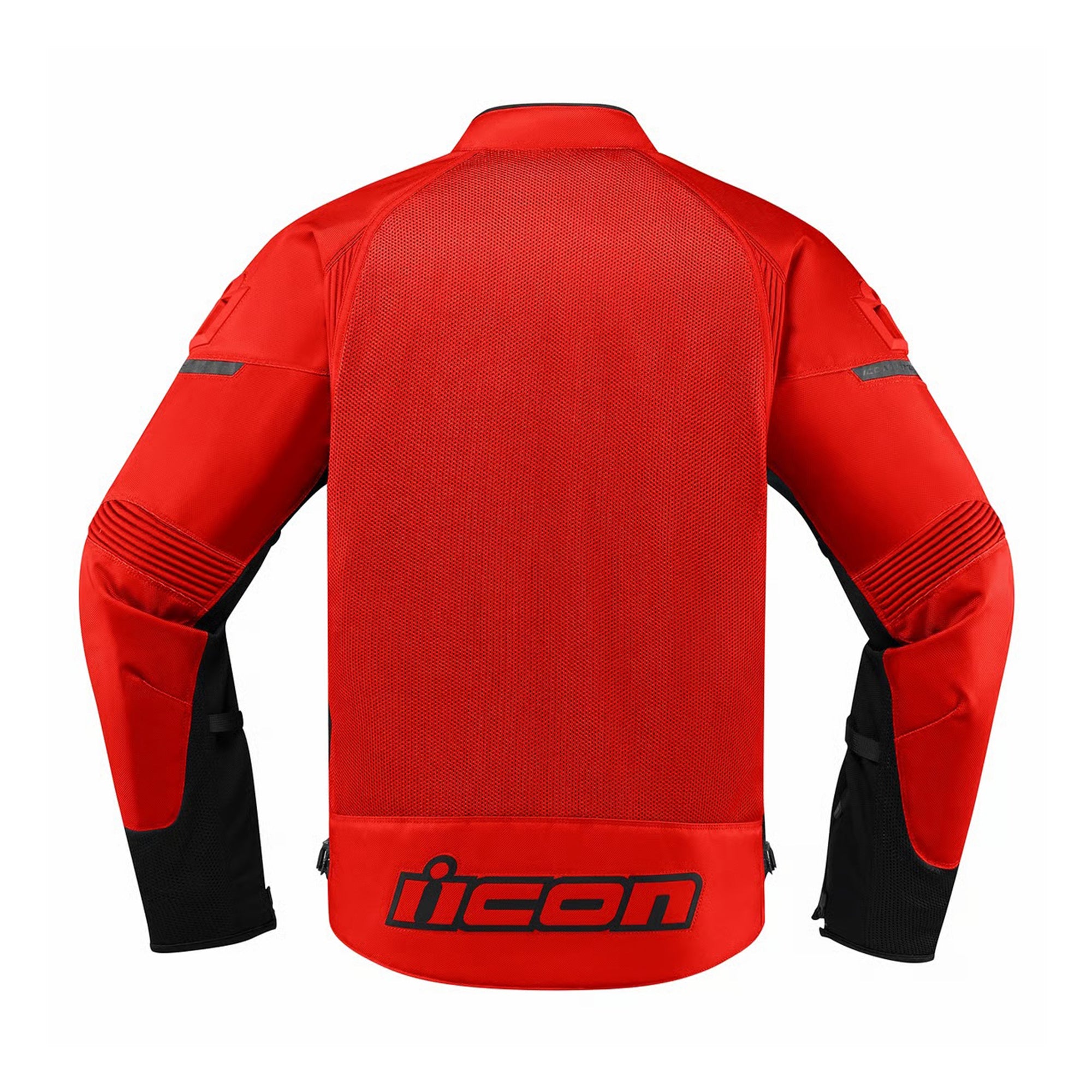 Icon Contra2 Jacket – Red | Men's Textile Motorcycle Jacket with CE D3O Armor