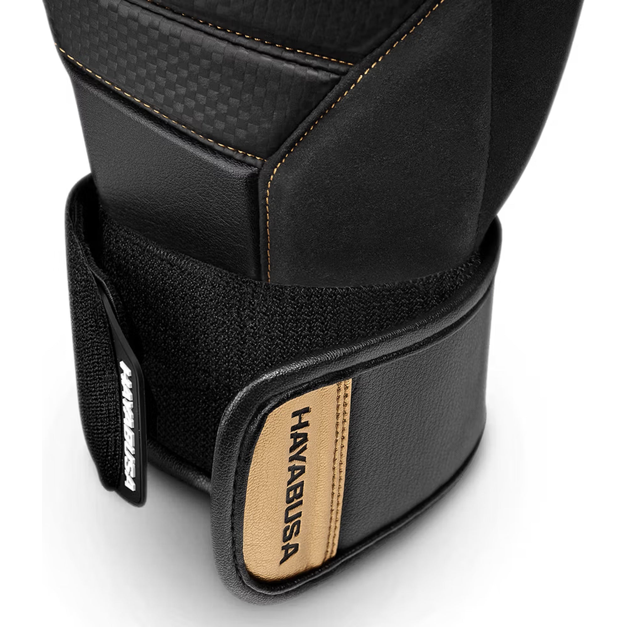Hayabusa T3 LX Boxing Gloves – Black/Gold | Full-Grain Italian Leather Training Gloves