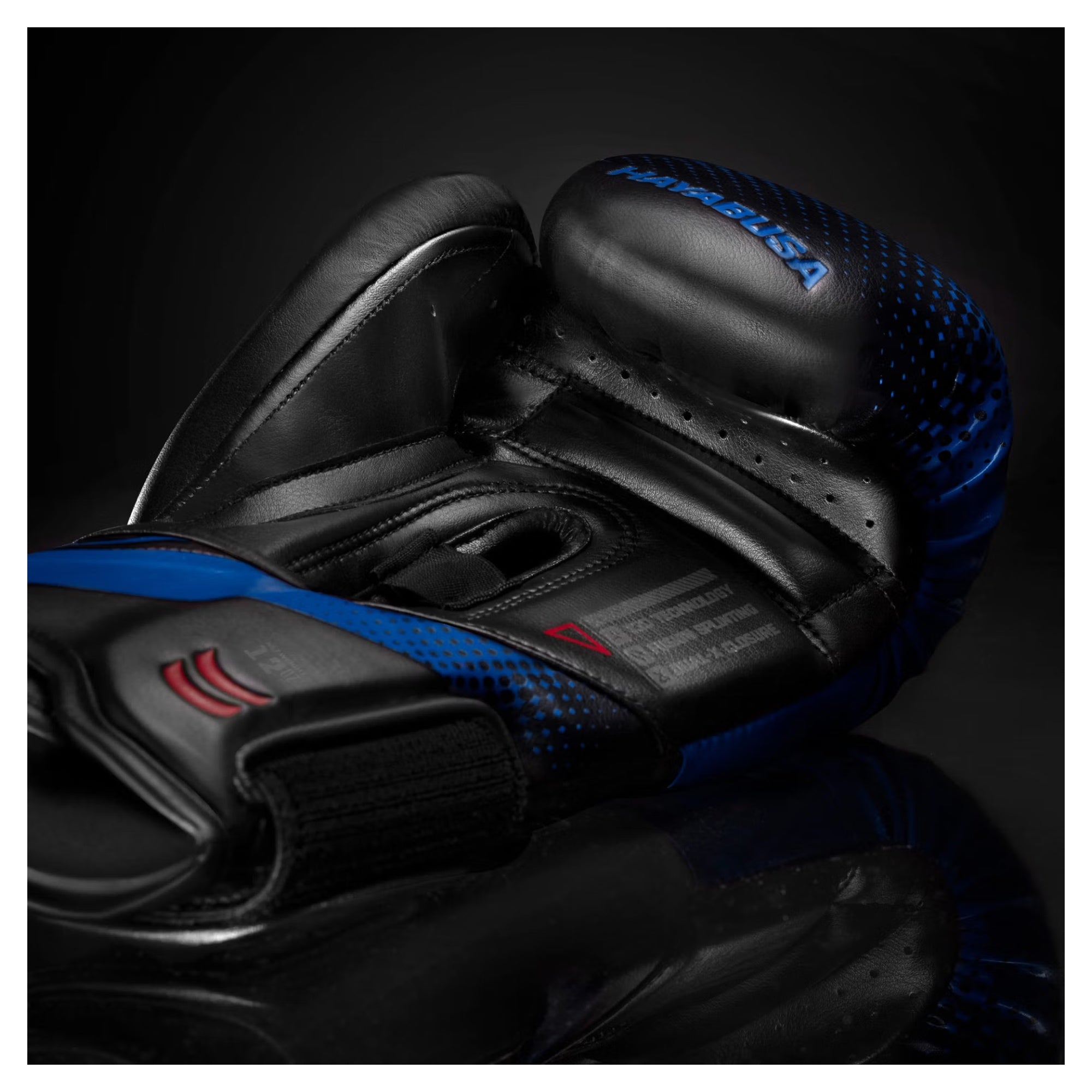Hayabusa T3D Boxing Gloves – Cobalt Blue | World's First 3D-Printed Boxing Gloves