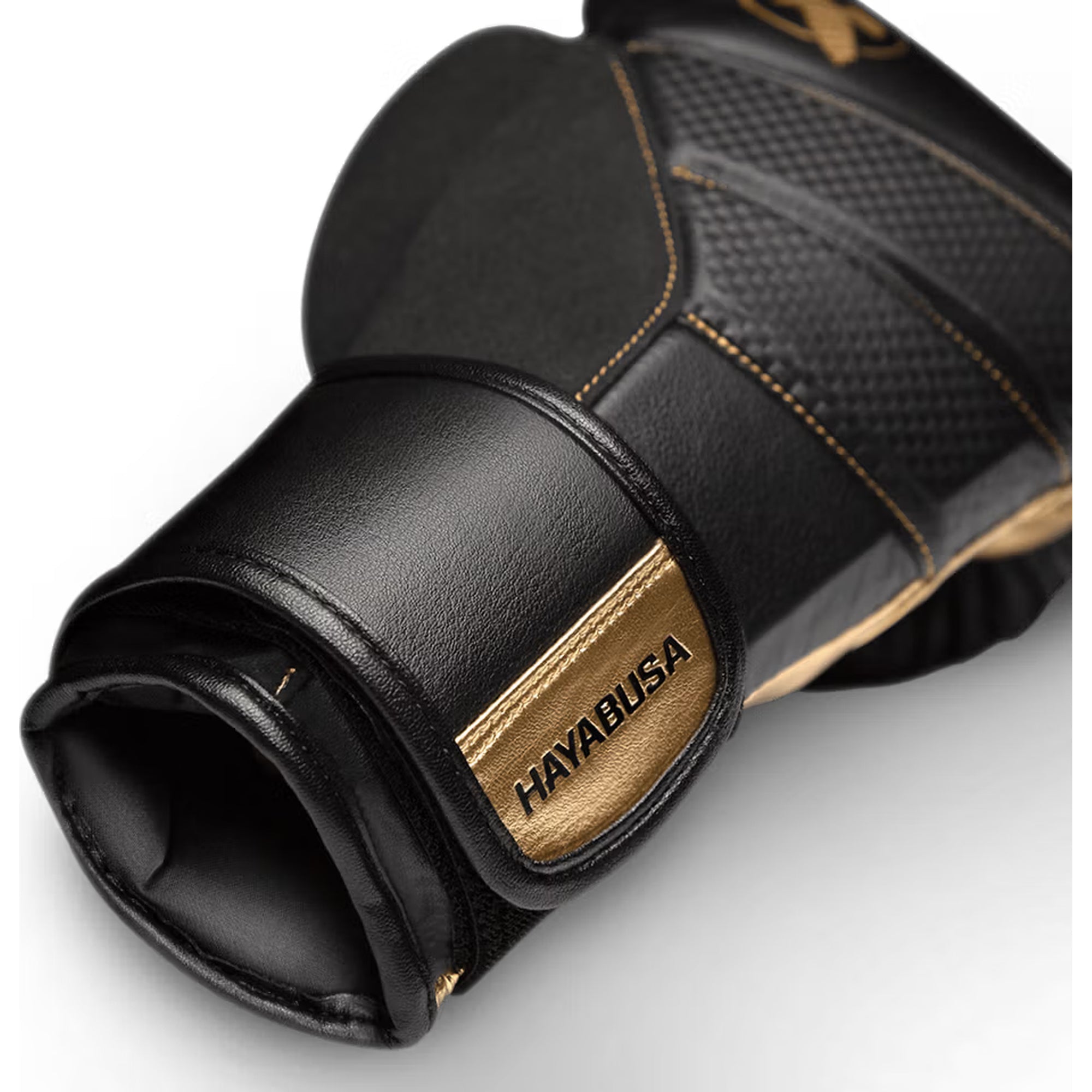 Hayabusa T3 LX Boxing Gloves – Black/Gold | Full-Grain Italian Leather Training Gloves
