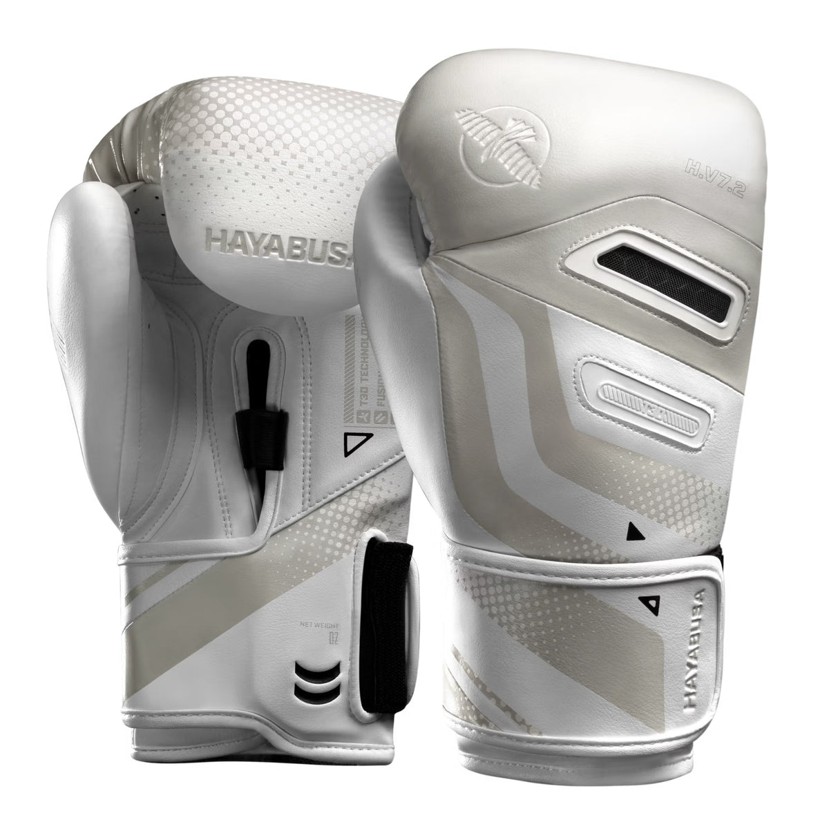 Hayabusa T3D Boxing Gloves – Ivory White | World's First 3D-Printed Boxing Gloves