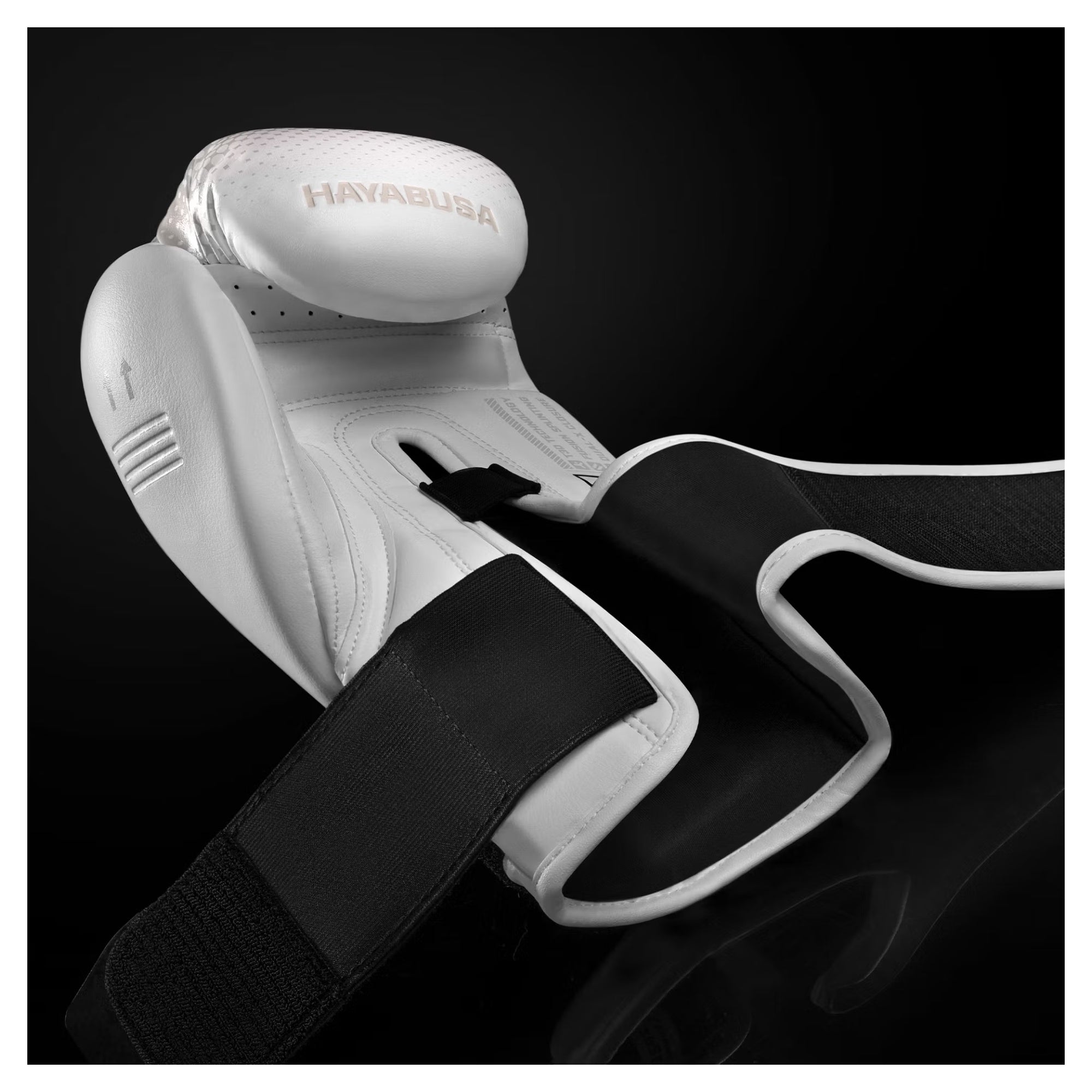 Hayabusa T3D Boxing Gloves – Ivory White | World's First 3D-Printed Boxing Gloves