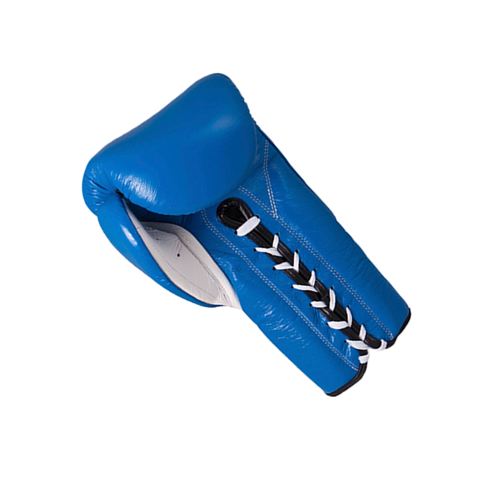 Cleto Reyes Traditional Training Gloves – Electric Blue | Handcrafted Mexican Leather Lace-Up Boxing Gloves