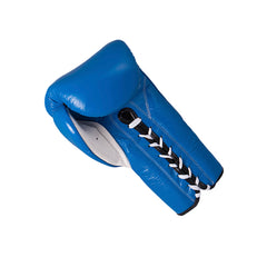 Cleto Reyes Traditional Training Gloves – Electric Blue | Handcrafted Mexican Leather Lace-Up Boxing Gloves