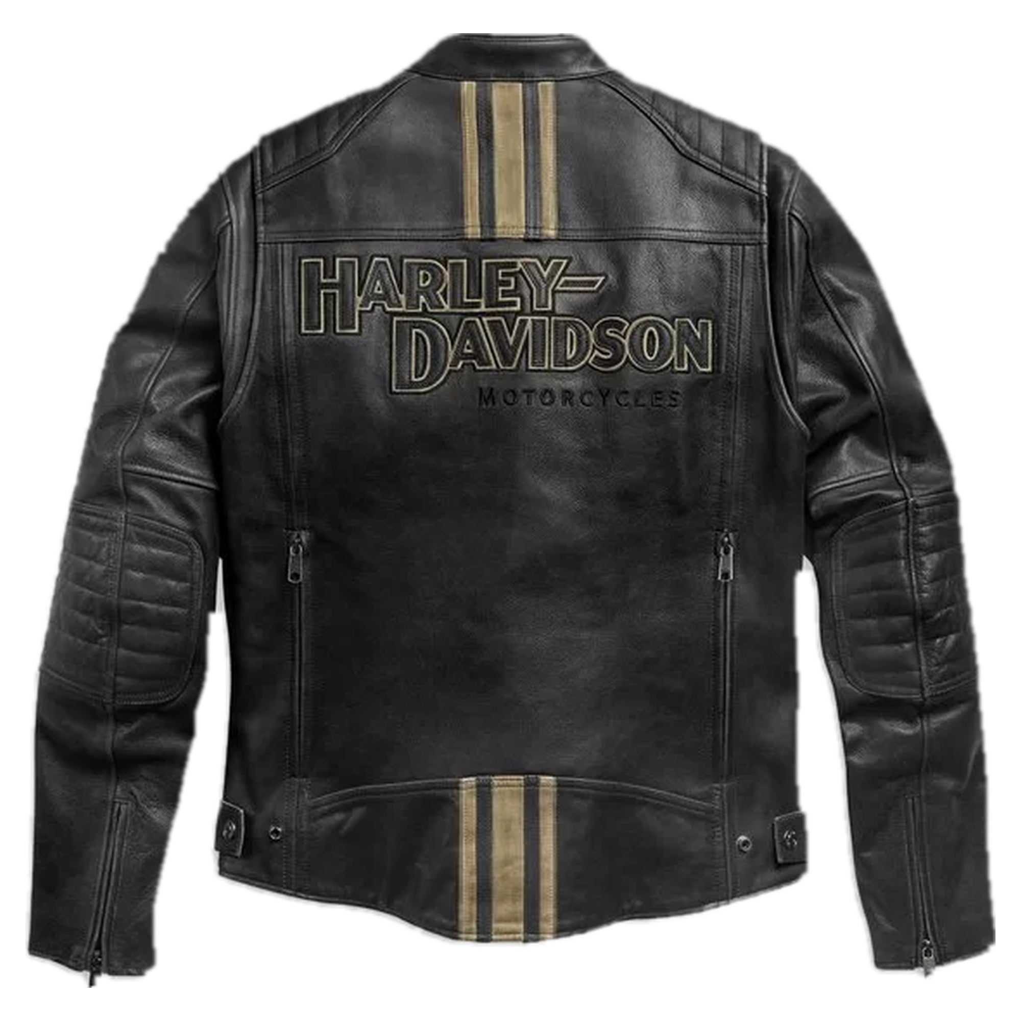 Harley-Davidson Triple Vent Passing Link II Leather Jacket – Men's