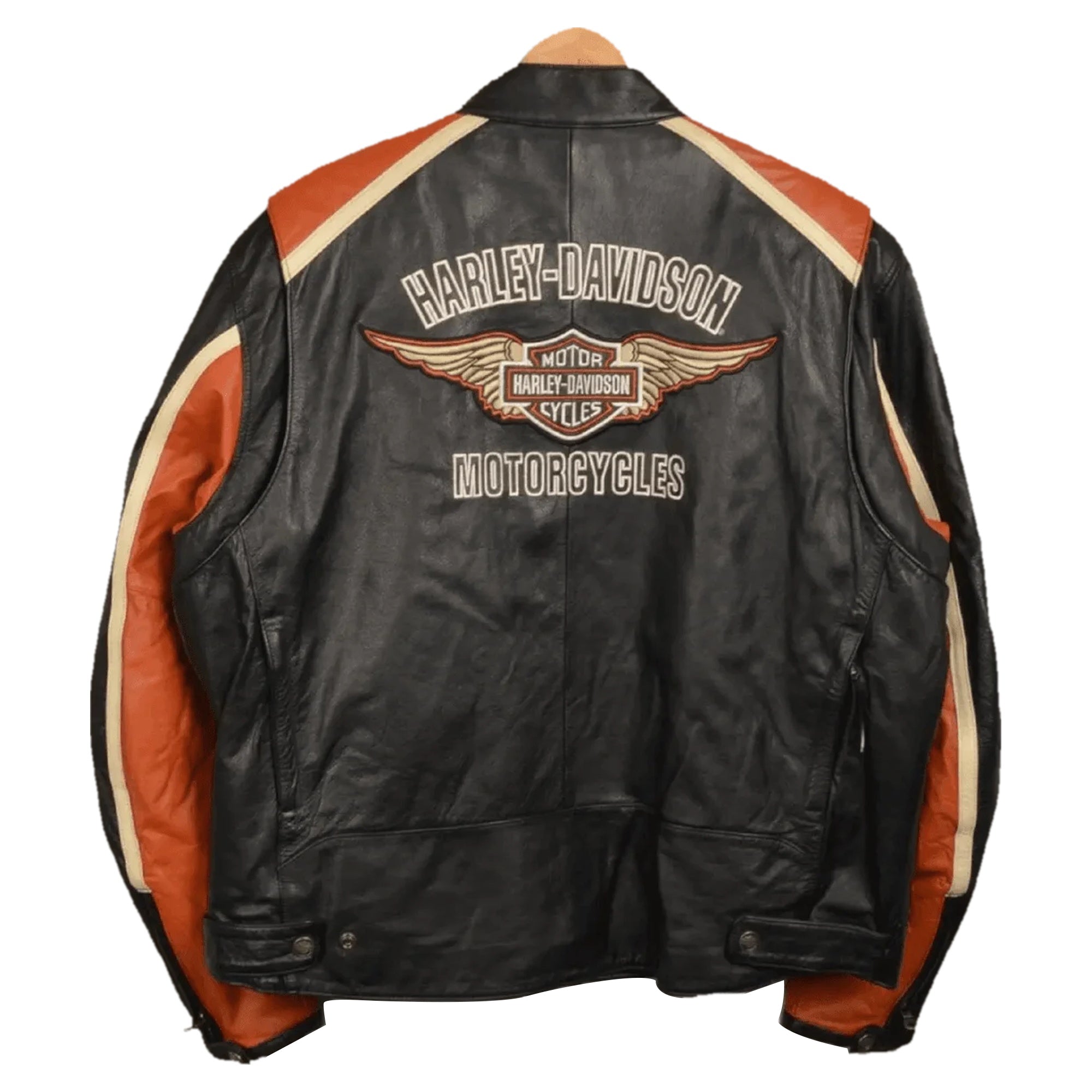Harley-Davidson Motorcycle Racing Leather Jacket – Men's Riding Jacket