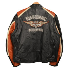 Harley-Davidson Motorcycle Racing Leather Jacket – Men's Riding Jacket