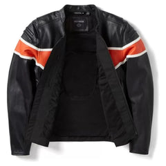 Harley-Davidson Trenton Leather Riding Jacket – Men's Motorcycle Jacket