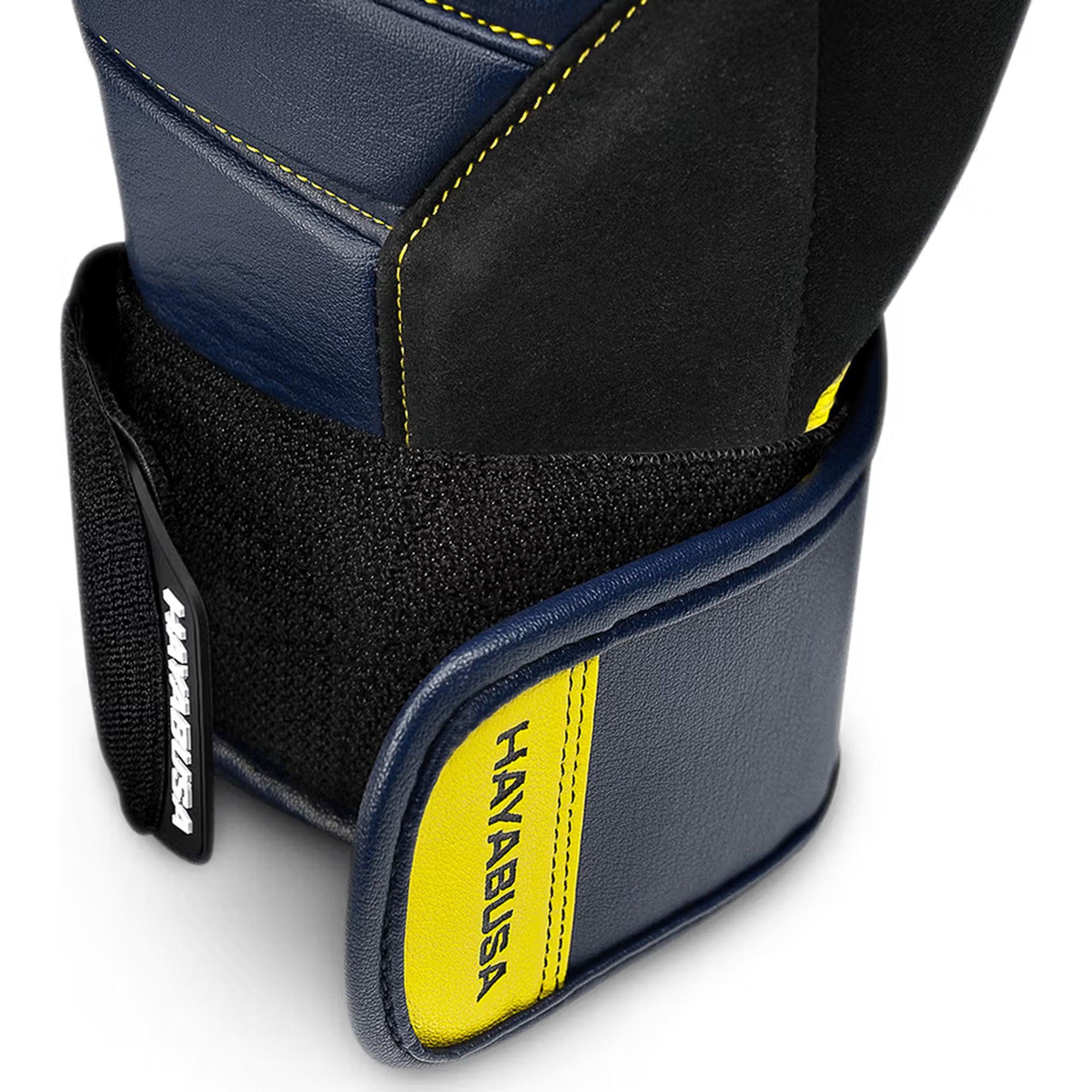 Hayabusa T3 Boxing Gloves – Navy/Yellow | Premium Combat Training Gloves