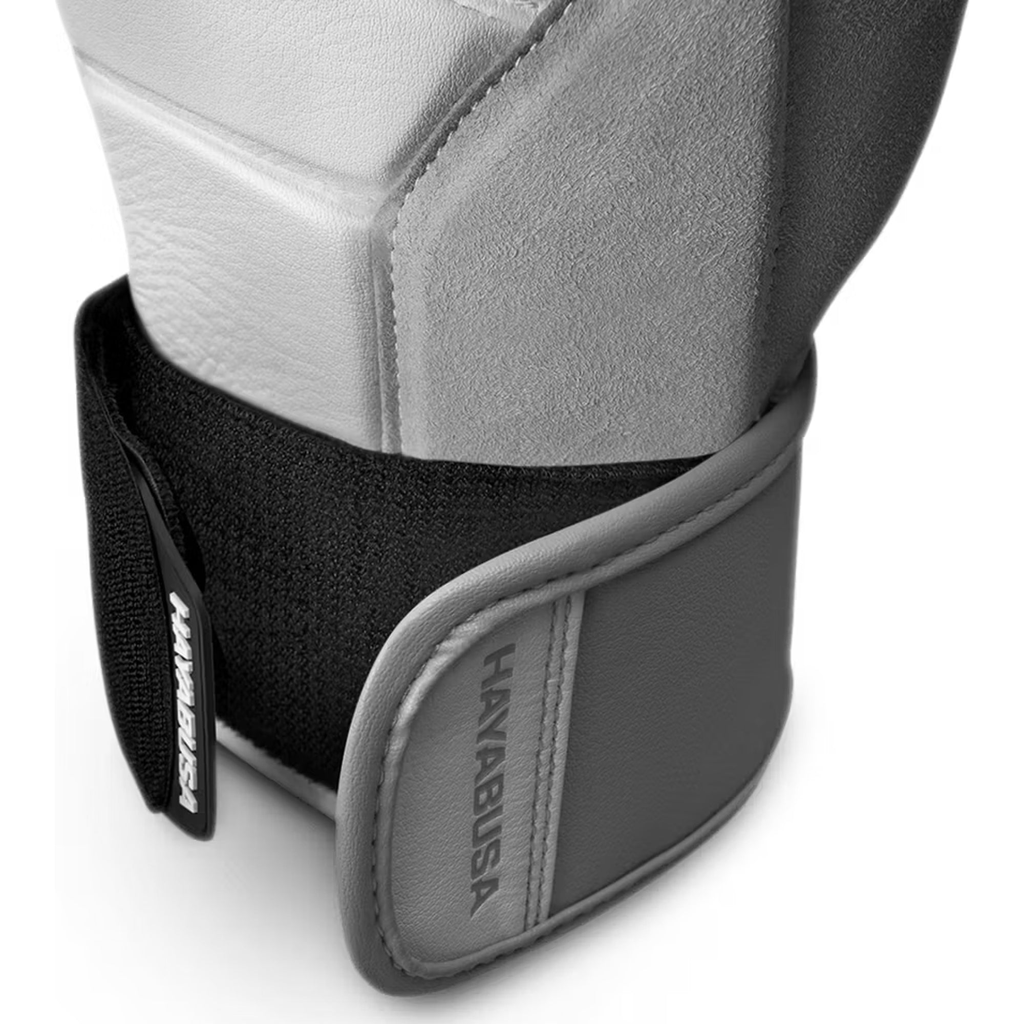 Hayabusa T3 Boxing Gloves – White/Grey | Sleek Premium Training Gloves