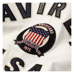 Avirex White Leather Bomber Jacket – Iconic Aviator Style