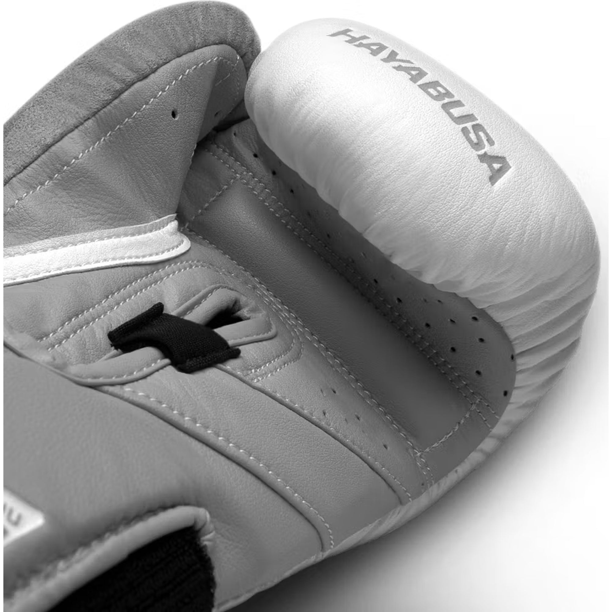 Hayabusa T3 Boxing Gloves – White/Grey | Sleek Premium Training Gloves