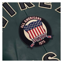 Avirex Dark Green Leather Bomber Jacket – Iconic Aviator Style