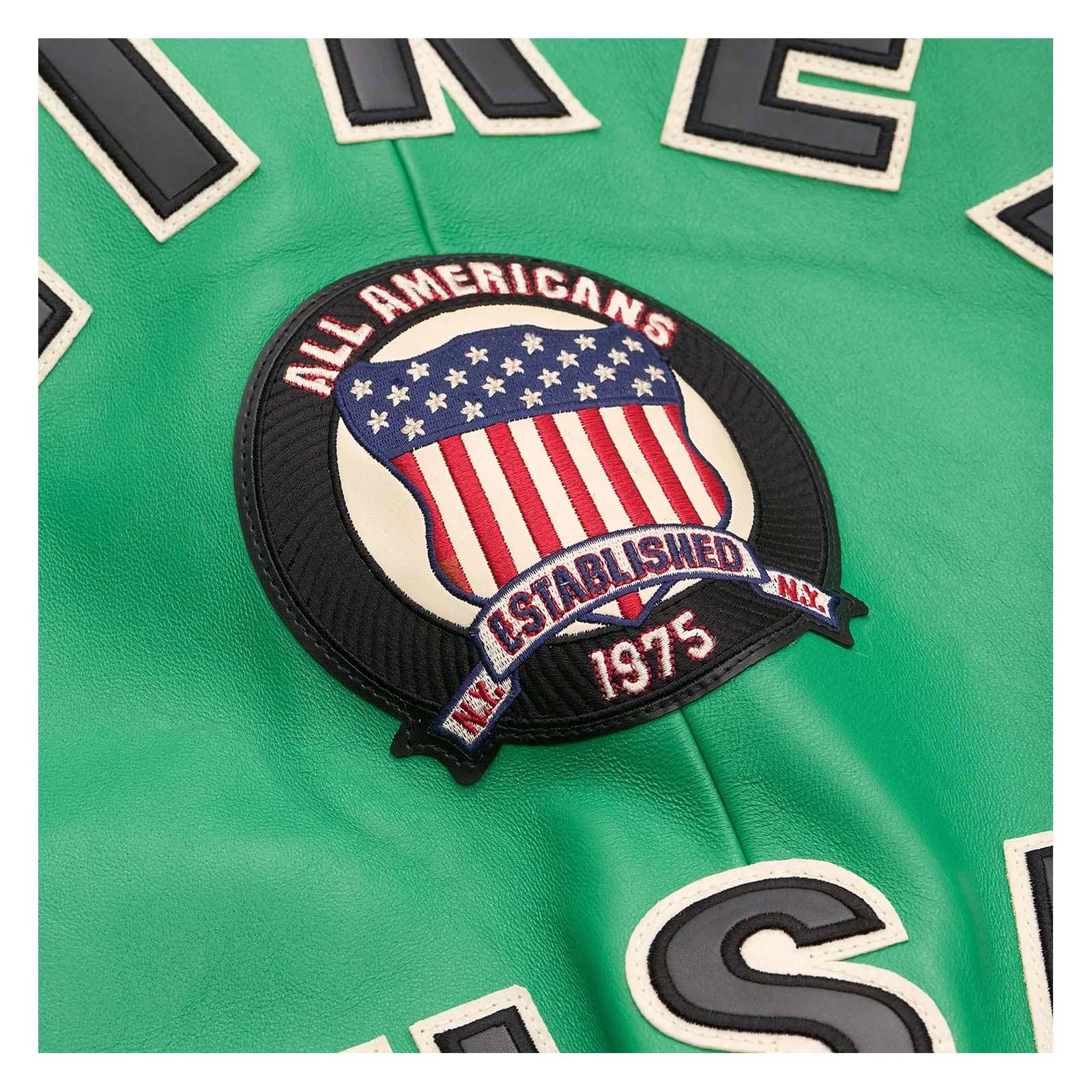 Avirex Green Leather Bomber Jacket – Iconic Aviator Style
