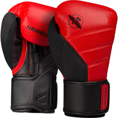 Hayabusa T3 Boxing Gloves – Red/Black | High-Impact Premium Training Gloves