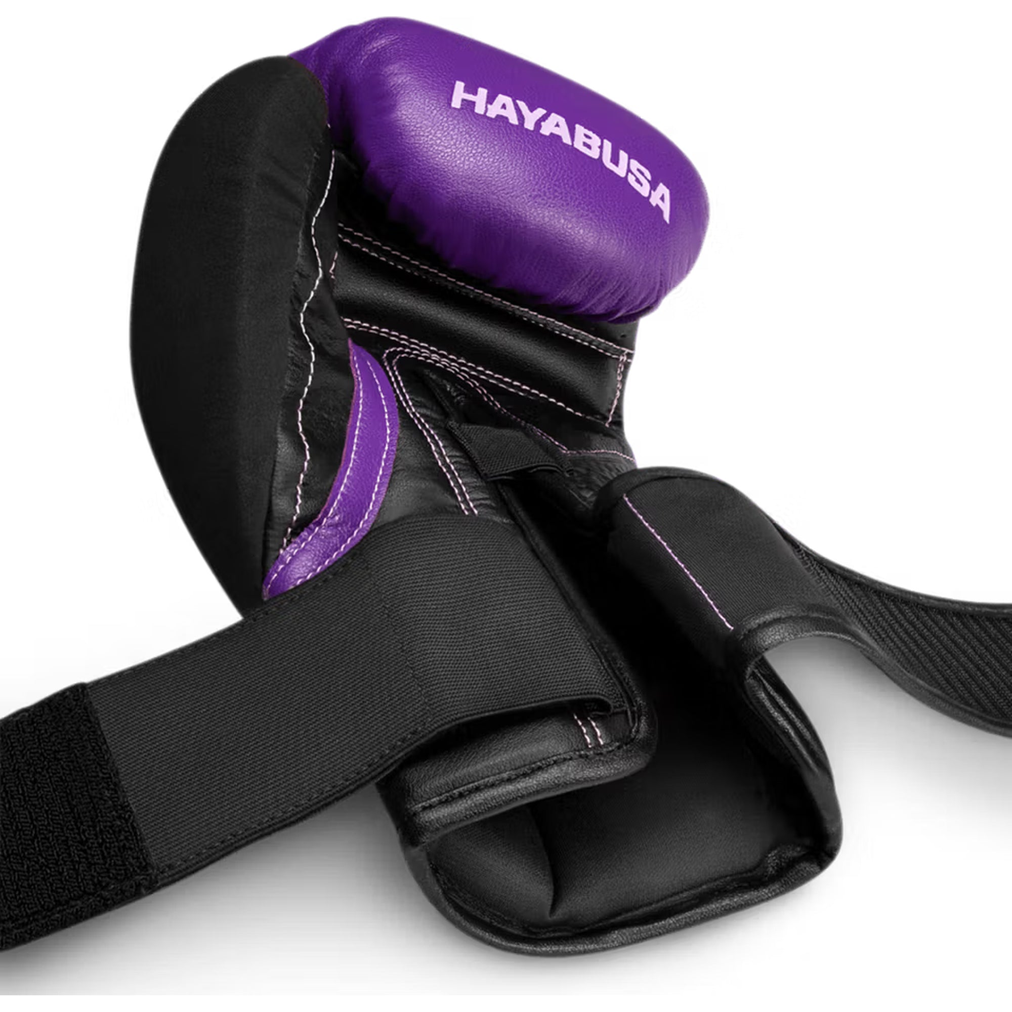 Hayabusa T3 Boxing Gloves – Purple/Black | Premium Metallic Training Gloves