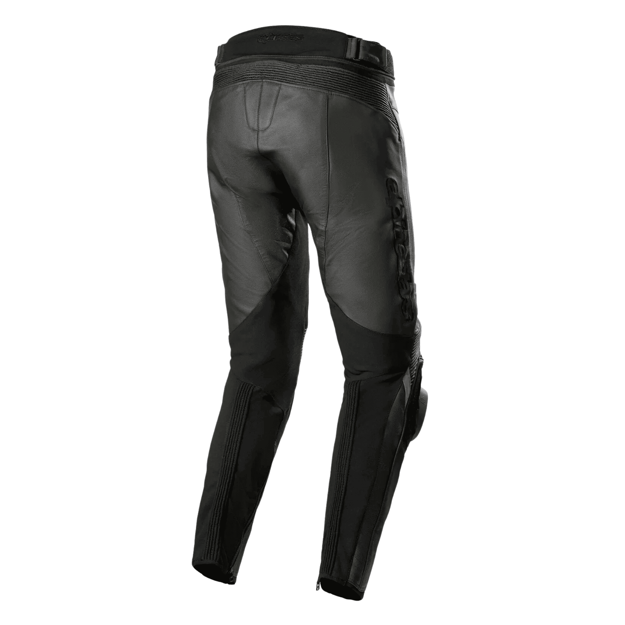 Alpinestars Missile V3 Leather Motorcycle Pants – Black | Tech-Air® 10 Ready | GP-R Lite Knee Armor | Replaceable Sport Knee Sliders | Flex Fit CE AA Certified Racing Pants for Men