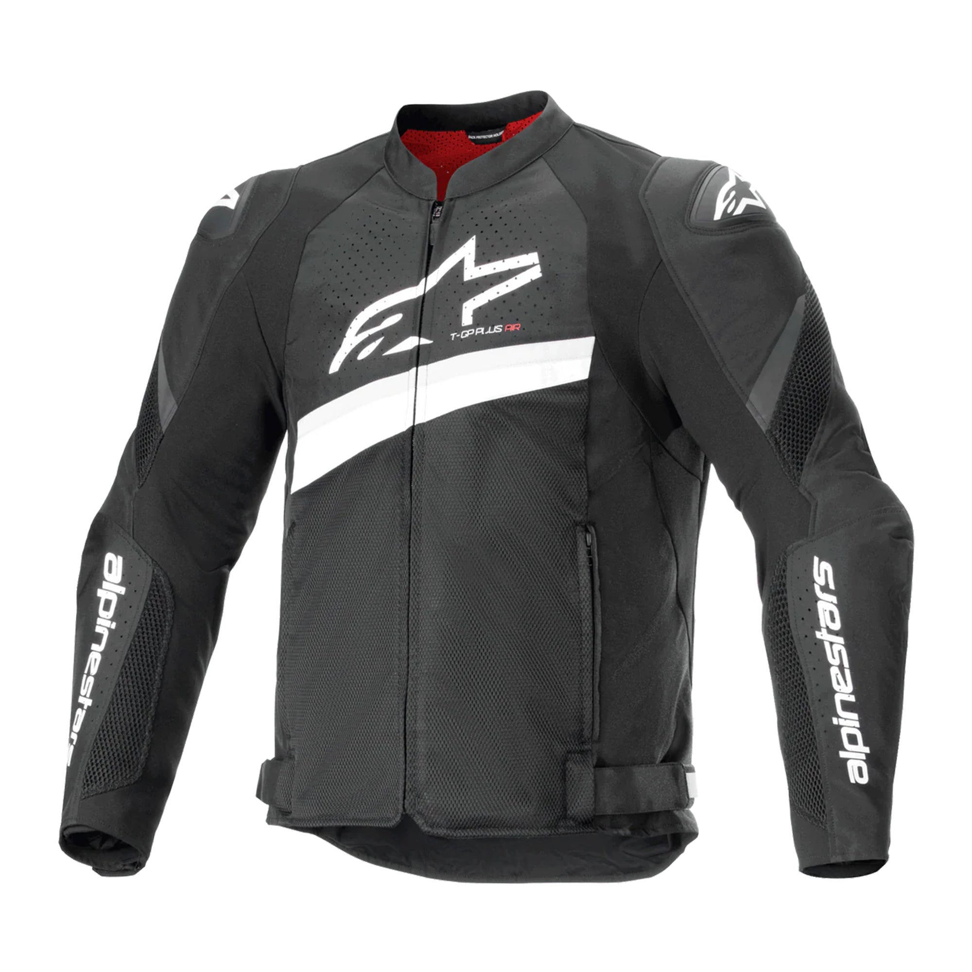 Alpinestars T-GP Plus Air Textile Motorcycle Jacket | Black/White