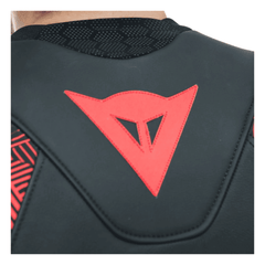 Dainese Avro 5 Men’s Black Red Leather Motorcycle Jacket