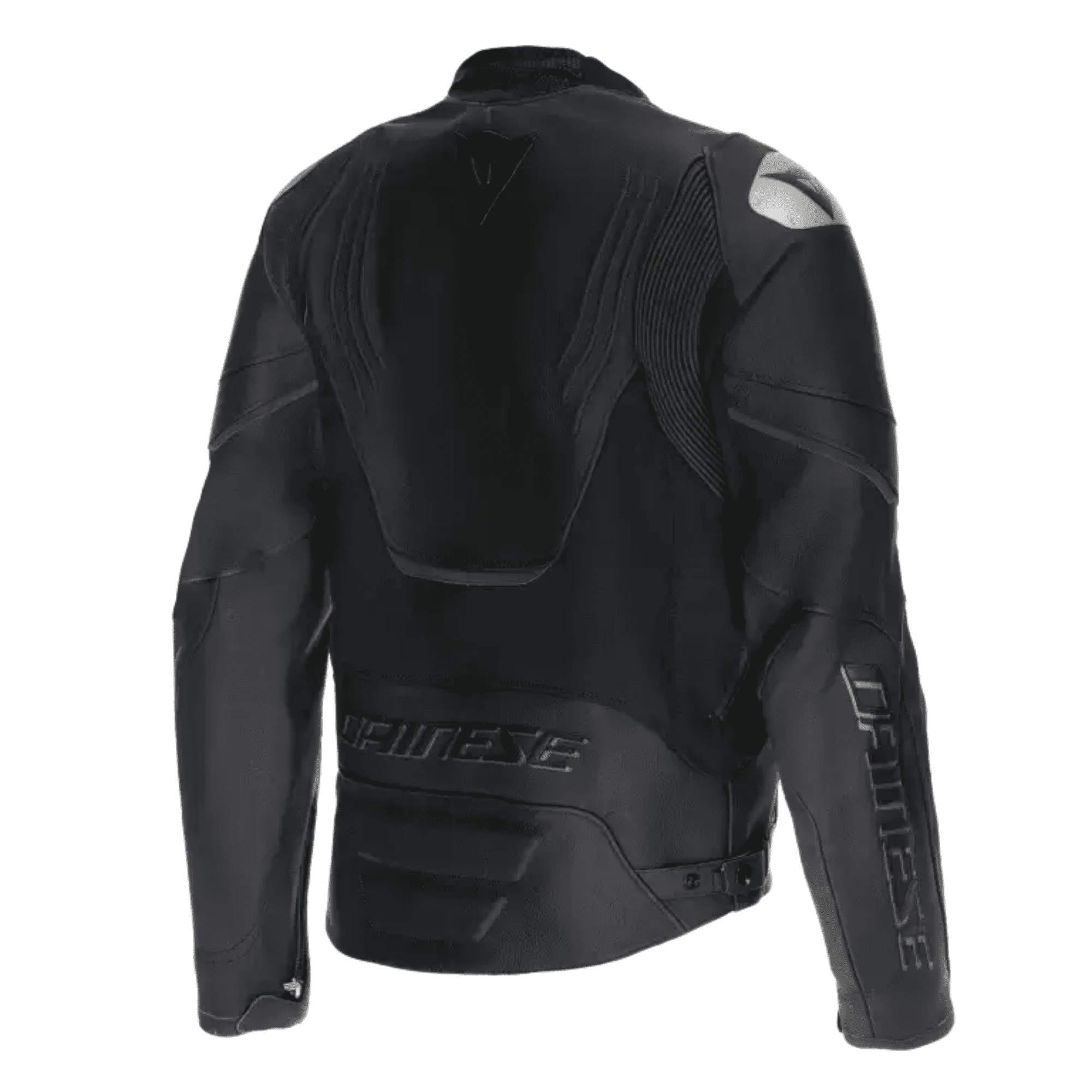 Dainese Racing 5 Men’s Leather Motorcycle Jacket Black with CE Armor