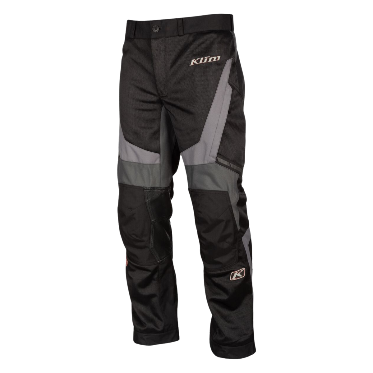 Klim Induction Black Mesh Motorcycle Pants with CE Armor
