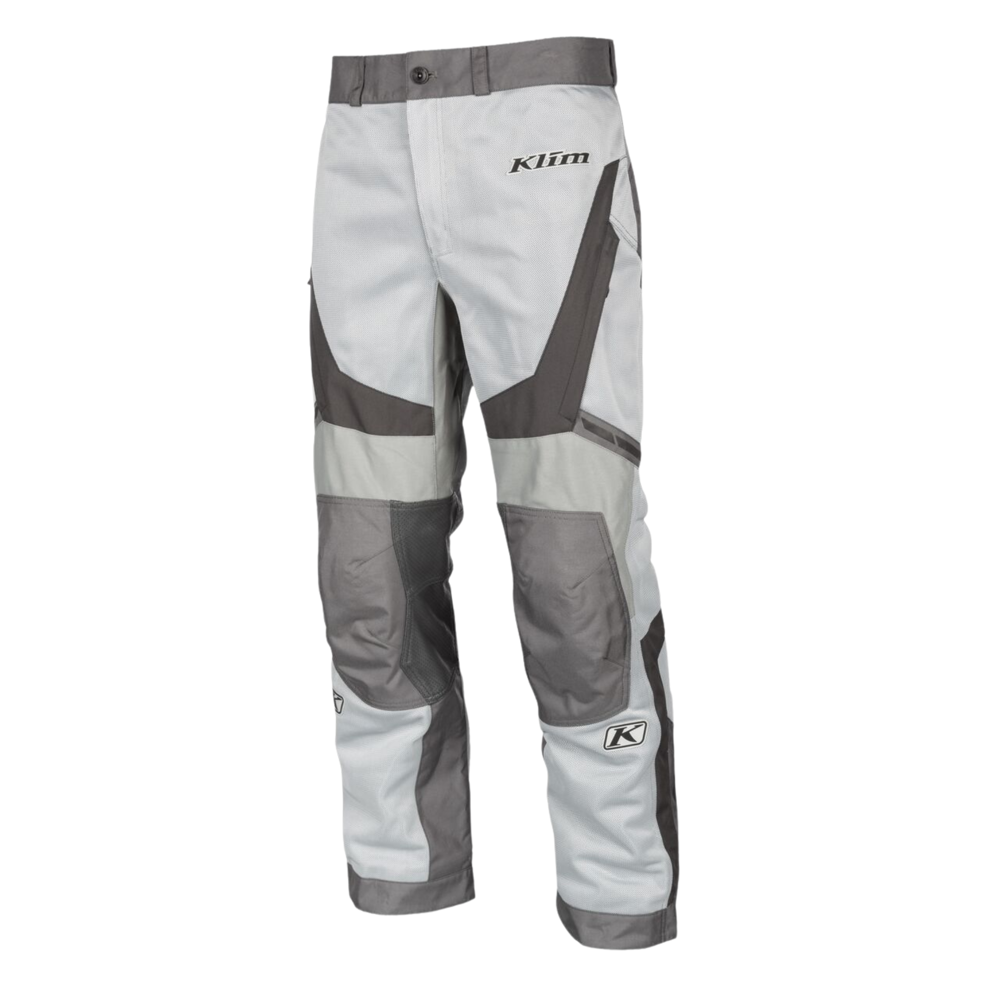 Klim Induction Grey Mesh Motorcycle Pants with CE Armor